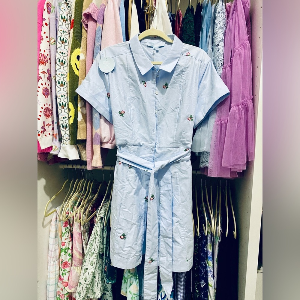 NWT XXL embroidered Laura dress Hill House Home